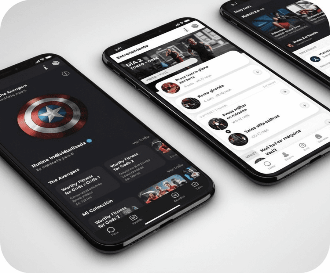 App profesional de entrenamiento